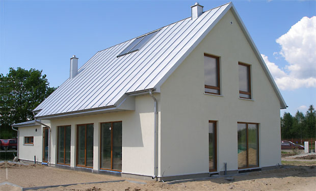 widok elewacji południowej i zachodniej